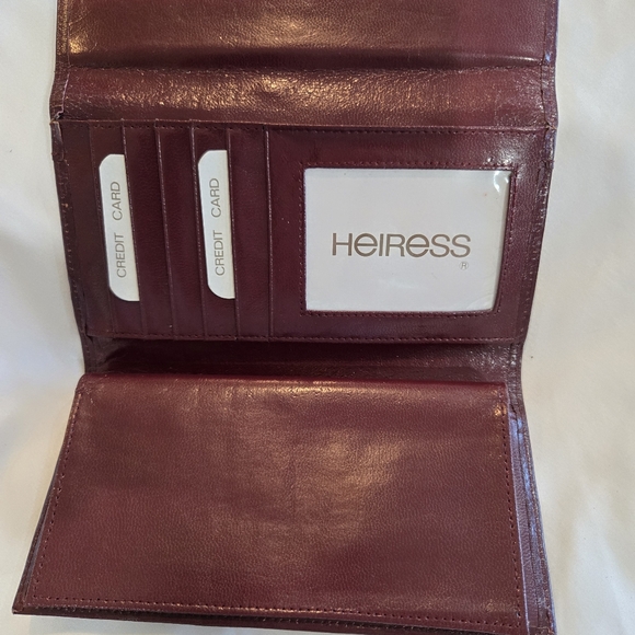 Dior Burgundy/Biege Monogram Shoulder Bag Includes a Wallet - Picture 6 of 9